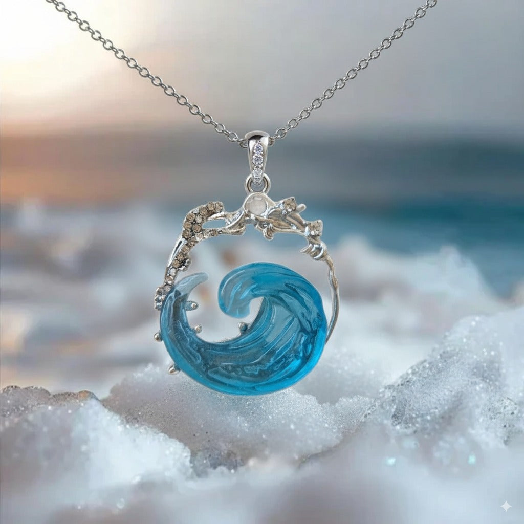 Azure Pledge Necklace | Gold